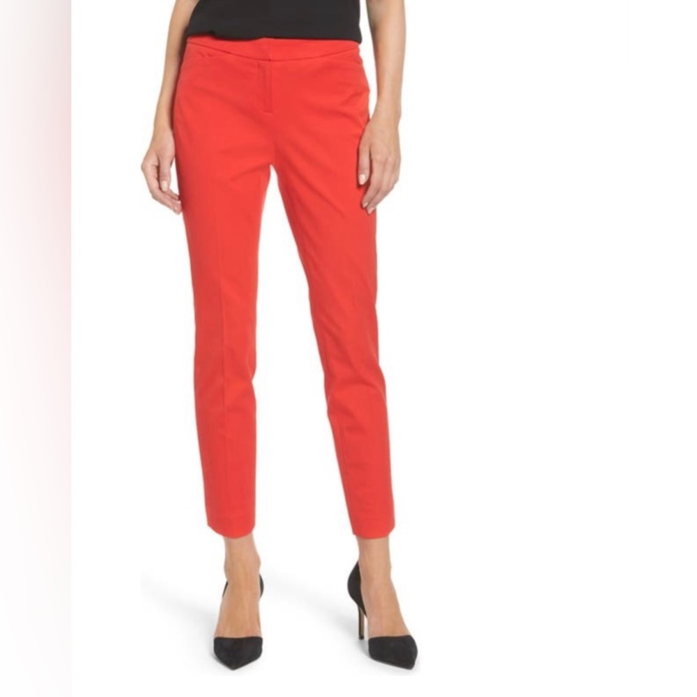 Halogen Ankle Pants in Red Bloom